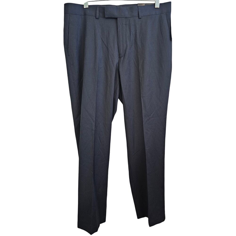 NWT INC International Concepts Men's Black Dress Pant Trousers W34 L30